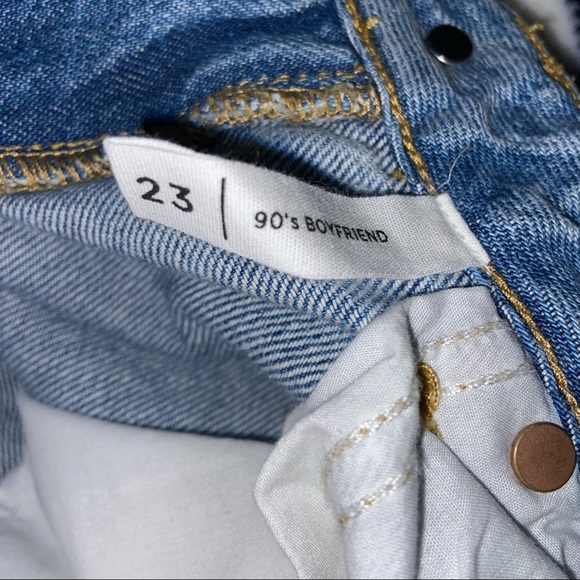 PacSun Light Blue Distressed 90s Boyfriend Jeans - Picture 3 of 4